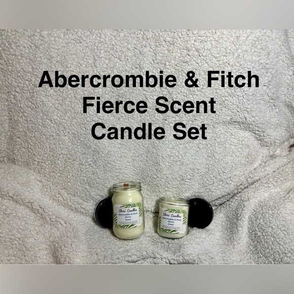 Abercrombie & Fitch Fierce Scent Candle Set (type) - Picture 1 of 7